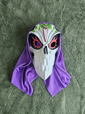 Hooded Grave Digger Mask Halloween Dress Up Imaginative Play Monster Jam Trucks